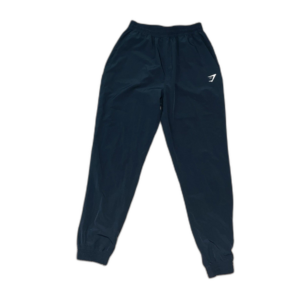 Gymshark Black Windbreaker Joggers